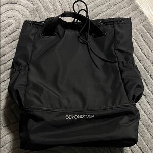 Beyond Yoga Classic Black Carryall